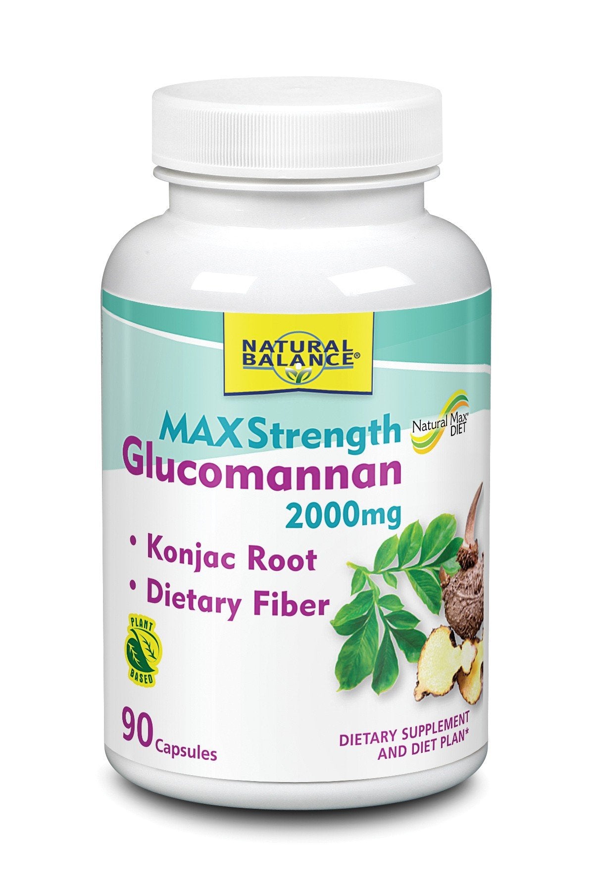 Natural Balance Glucomannan 90 Capsule