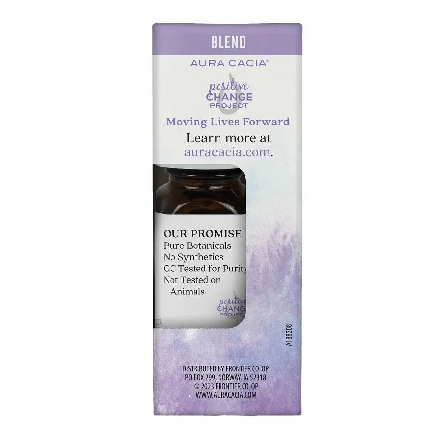 Aura Cacia Mind Guide Essential Oil Blend 0.25 fl oz Box