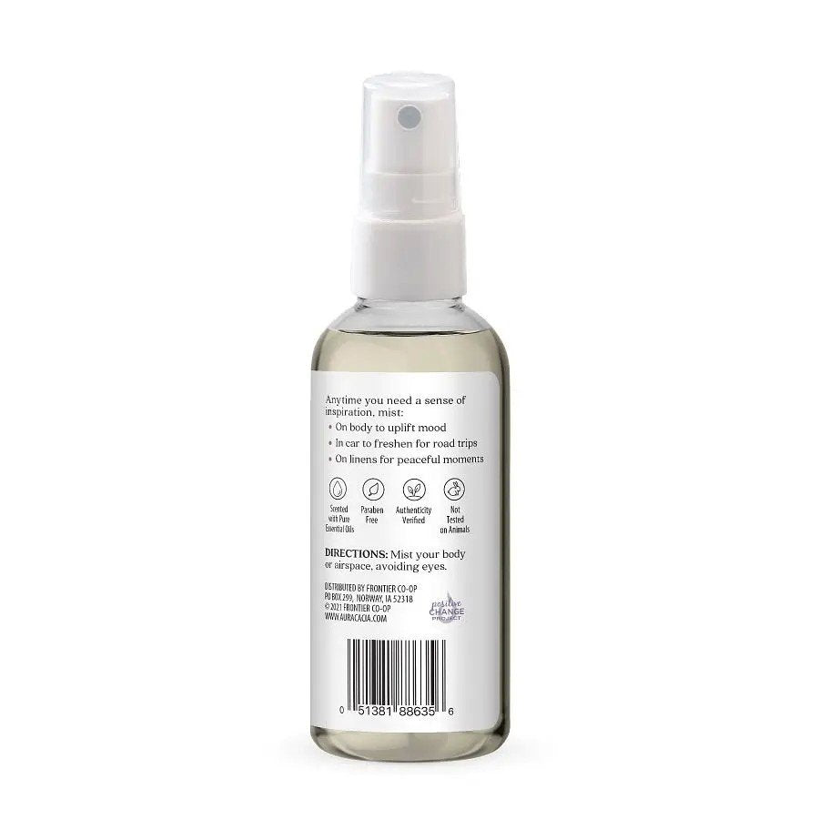 Aura Cacia Aromatherapy Mist Patchouli/Orange 4 oz Liquid