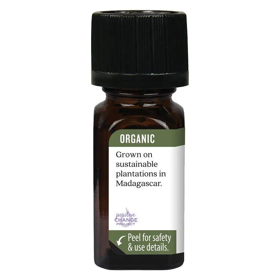 Aura Cacia Organic Dark Patchouli Essential Oil 0..25 oz Oil