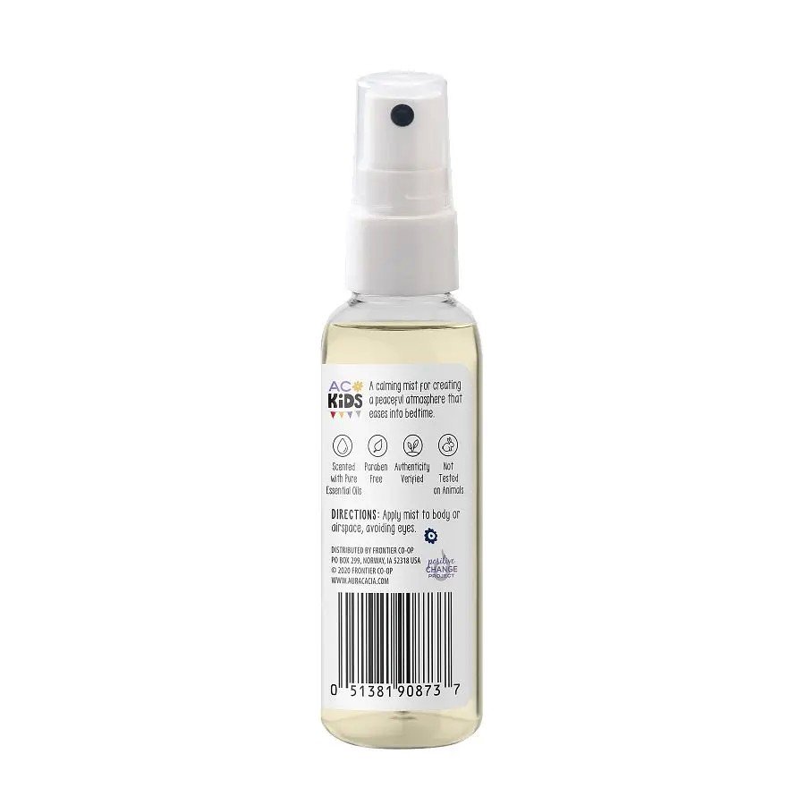 Aura Cacia Kids Aromatherapy Mist Bedtime 2 fl oz Spray