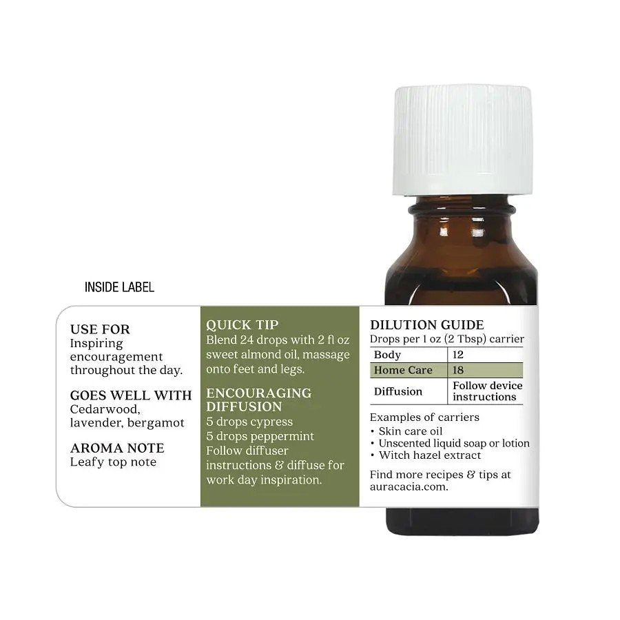 Aura Cacia Cypress Essential Oil 0.5 oz Oil