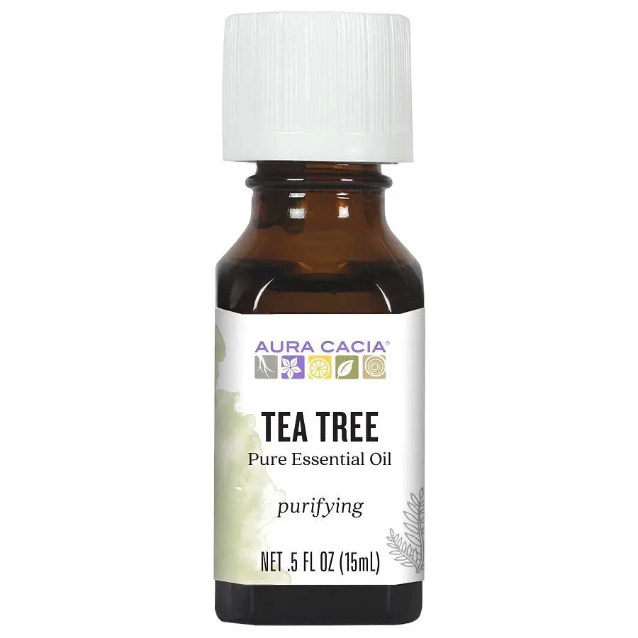 Aura Cacia Tea Tree Essential Oil 0.5 oz Oil