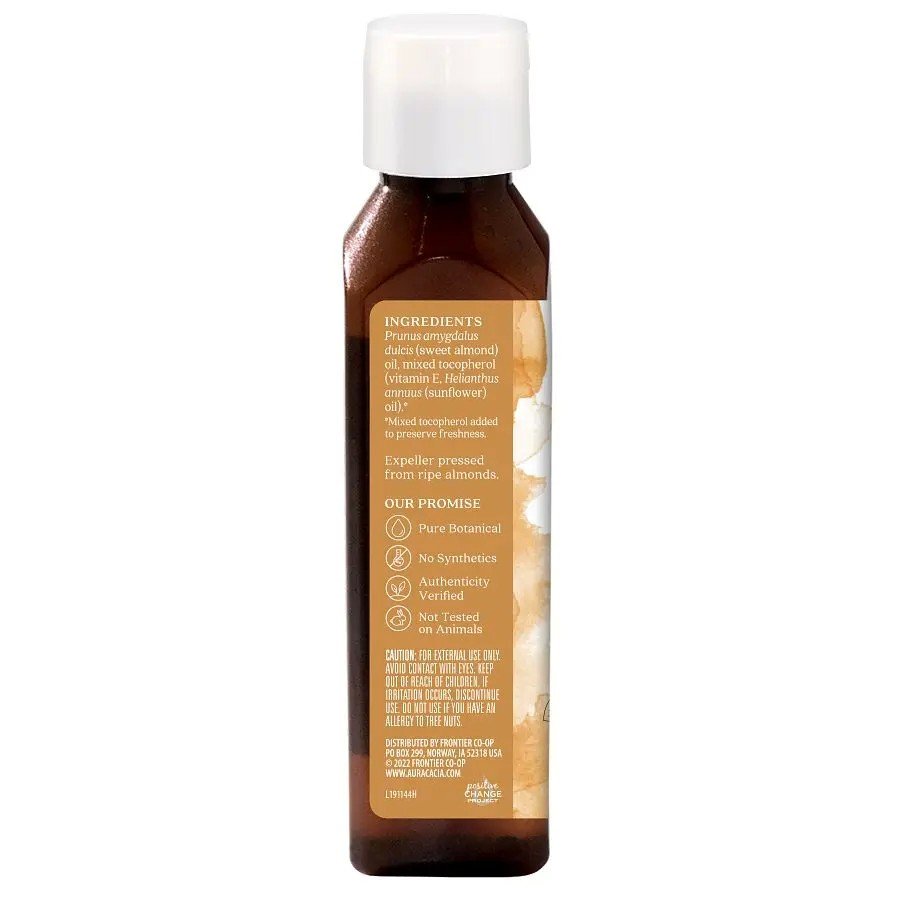 Aura Cacia Sweet Almond Skin Care Oil 4 oz Oil