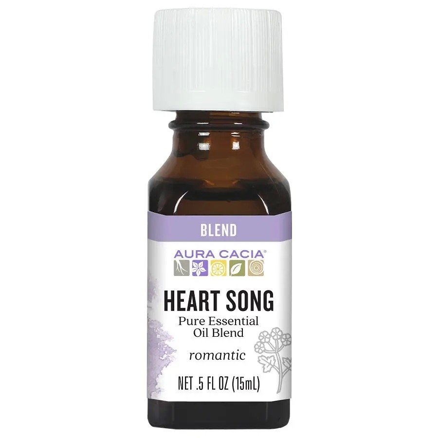 Aura Cacia Heartsong Blend Essential Oil Blend 0.5 oz Oil