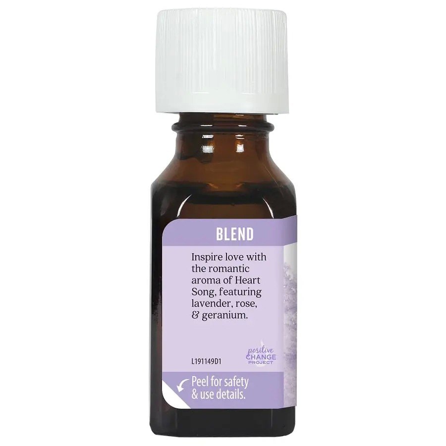 Aura Cacia Heartsong Blend Essential Oil Blend 0.5 oz Oil