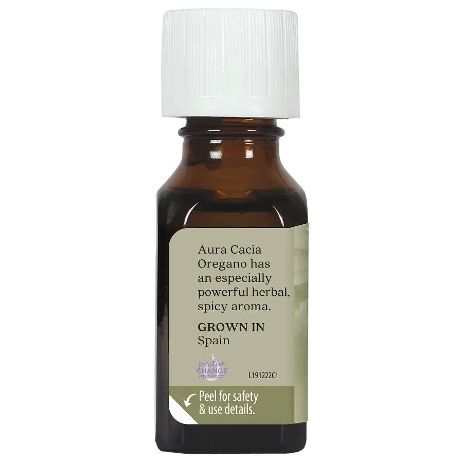 Aura Cacia Oregano Essential Oil 0.5 fl oz Oil