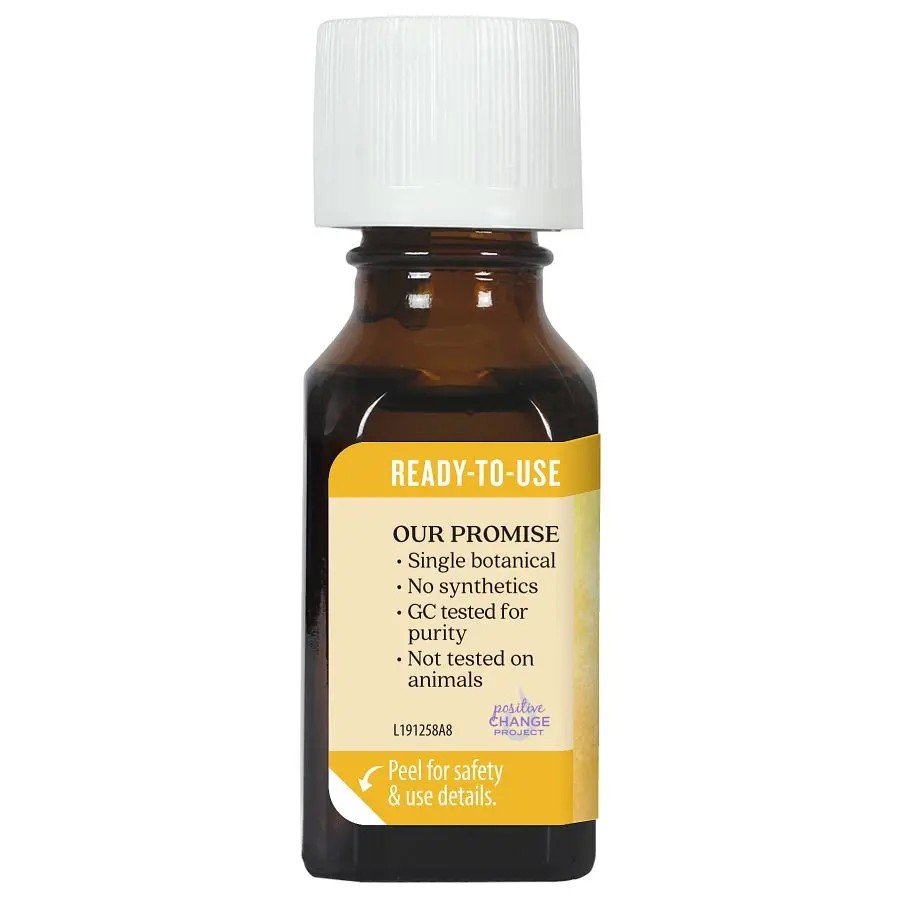 Aura Cacia Precious Essentials Blue Tansy (In Jojoba) .5 fl oz (15 mL) Oil