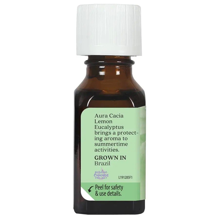 Aura Cacia Essential Oil Eucalyptus,Lemon 0.5 EssOil