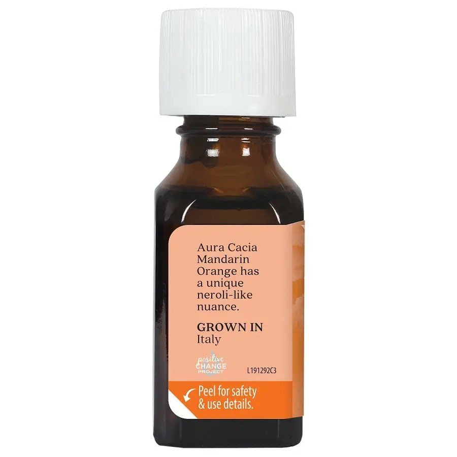 Aura Cacia Mandarin Orange Essential Oil 0.5 Oil