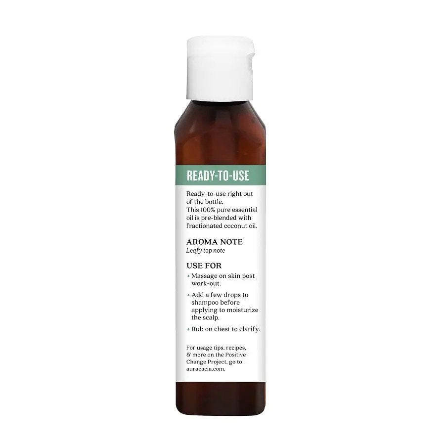 Aura Cacia Ready To Use Essential Oil Eucalyptus 4 fl oz Liquid