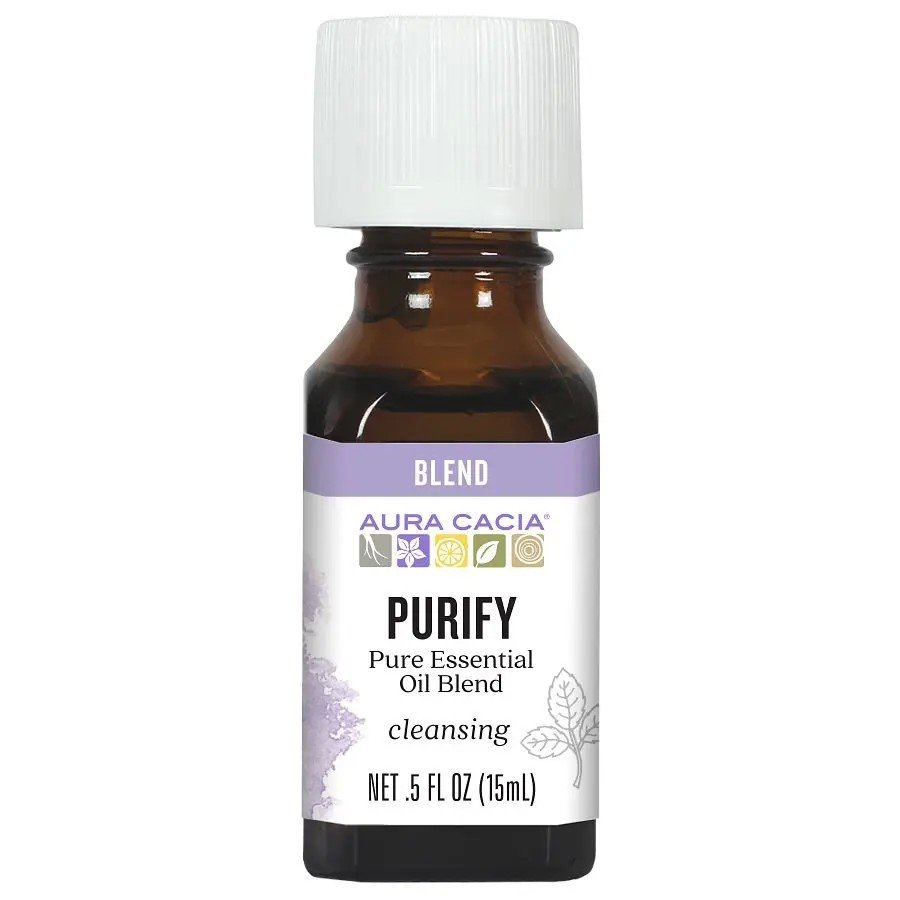 Aura Cacia Purify Essential Oil Blend 0.5 oz Oil