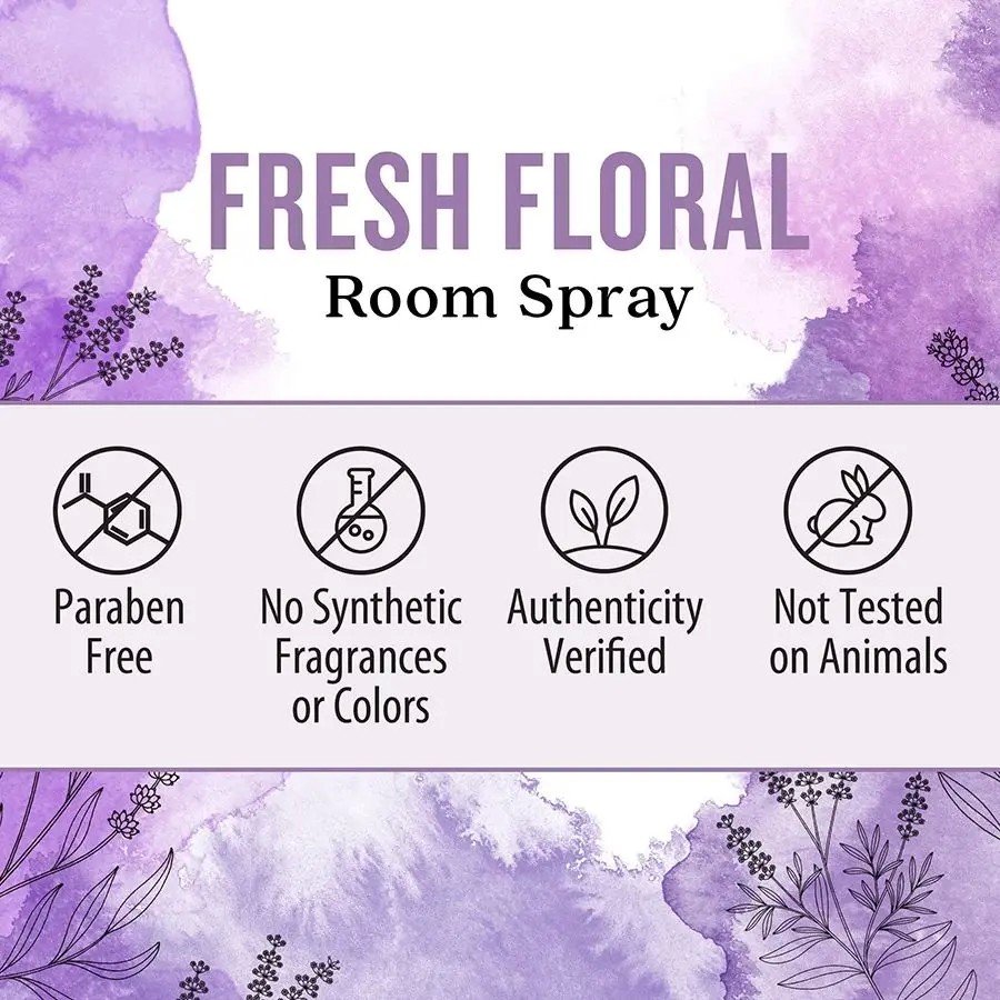 Aura Cacia Fresh Floral Room Spray 8 fl oz Spray