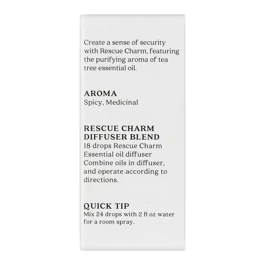 Aura Cacia Essential Oil Blend Rescue Charm 0.5 fl oz Oil