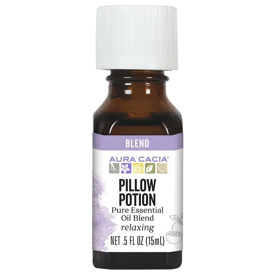 Aura Cacia Essential Oil Blend Pillow Potion 0.5 fl oz Oil