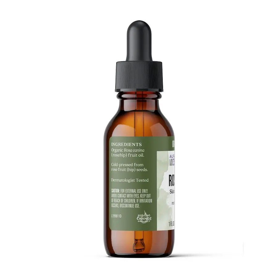 Aura Cacia Organic Rosehip Skin Care Oil 1 fl oz Oil