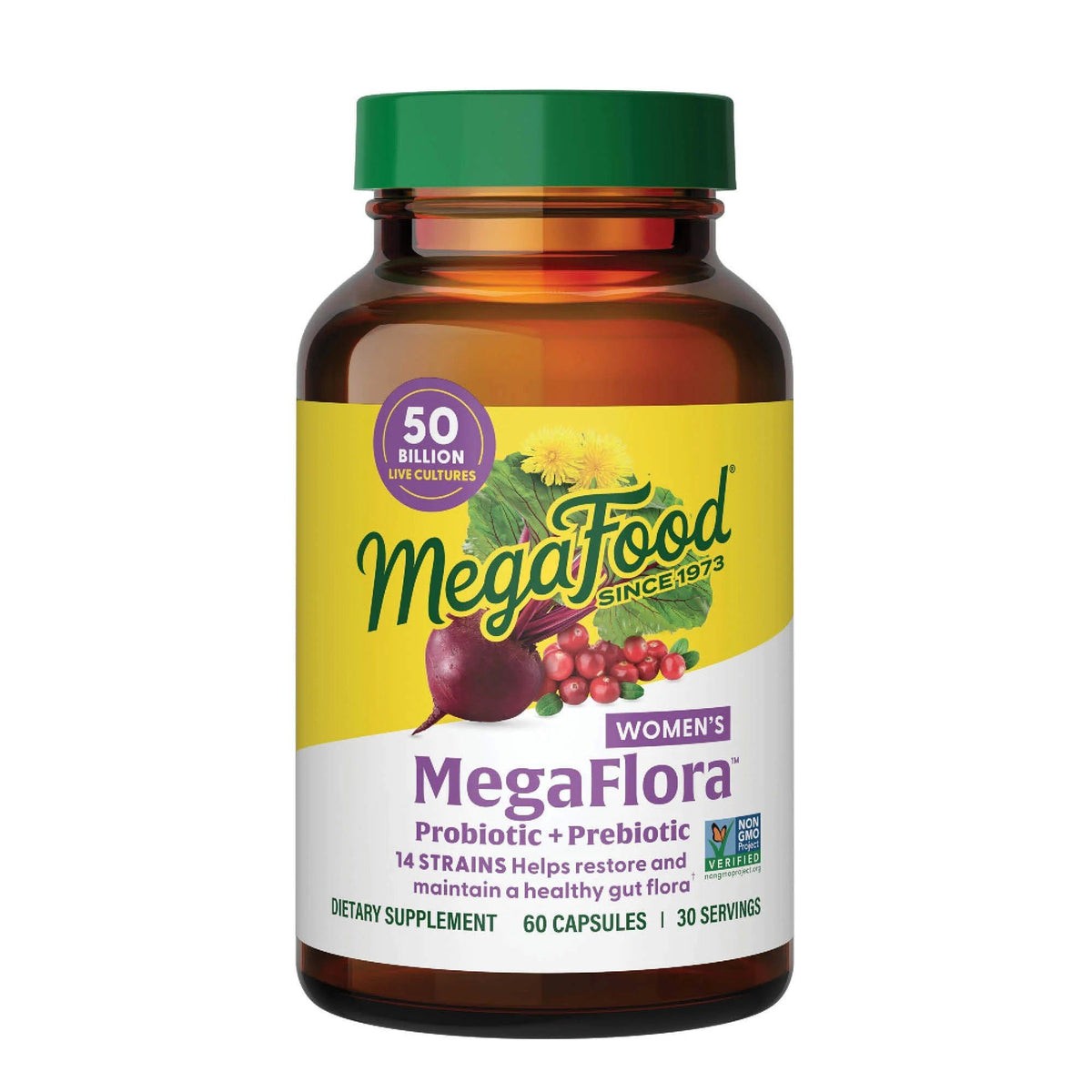 MegaFood MegaFlora for Women 60 Capsule