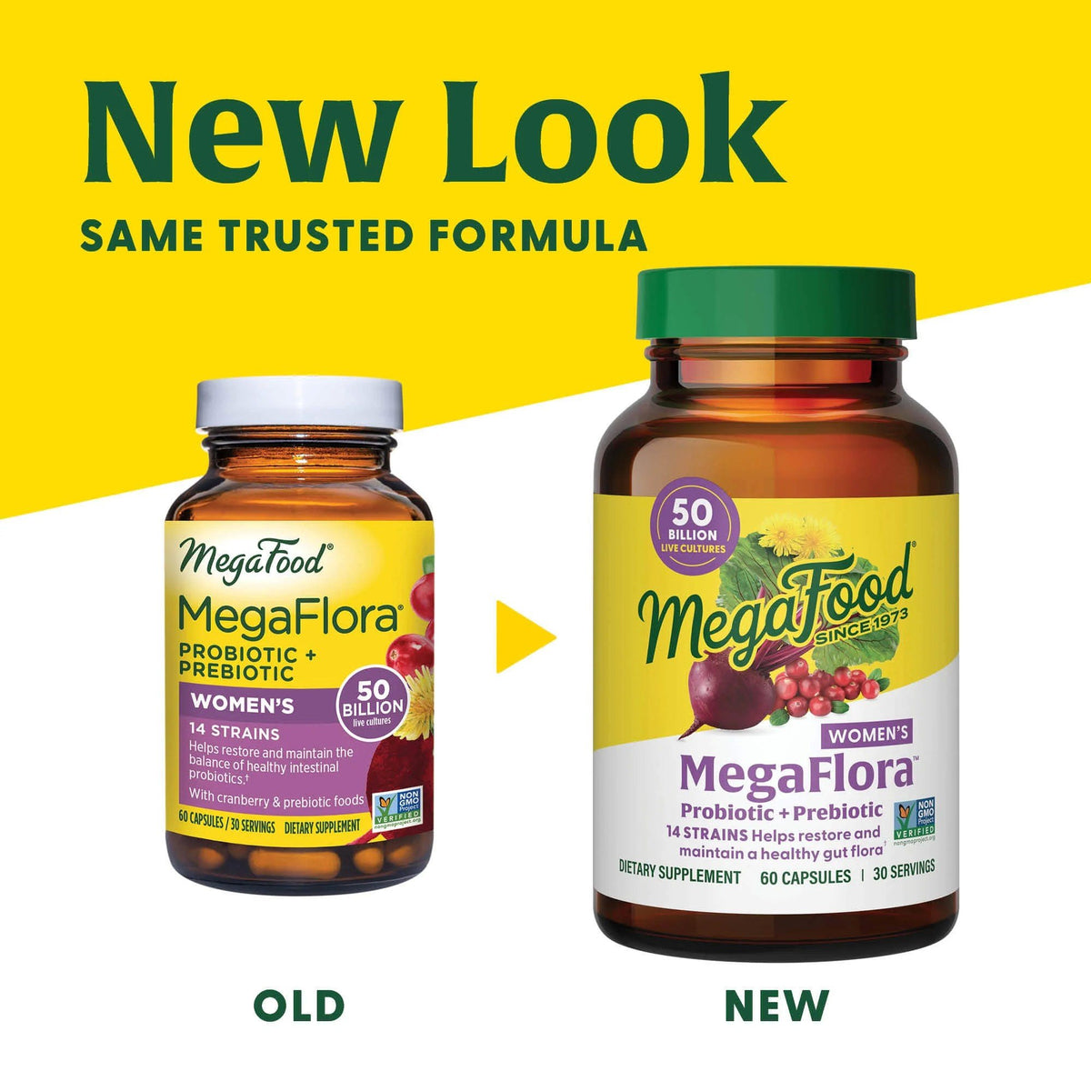 MegaFood MegaFlora for Women 60 Capsule