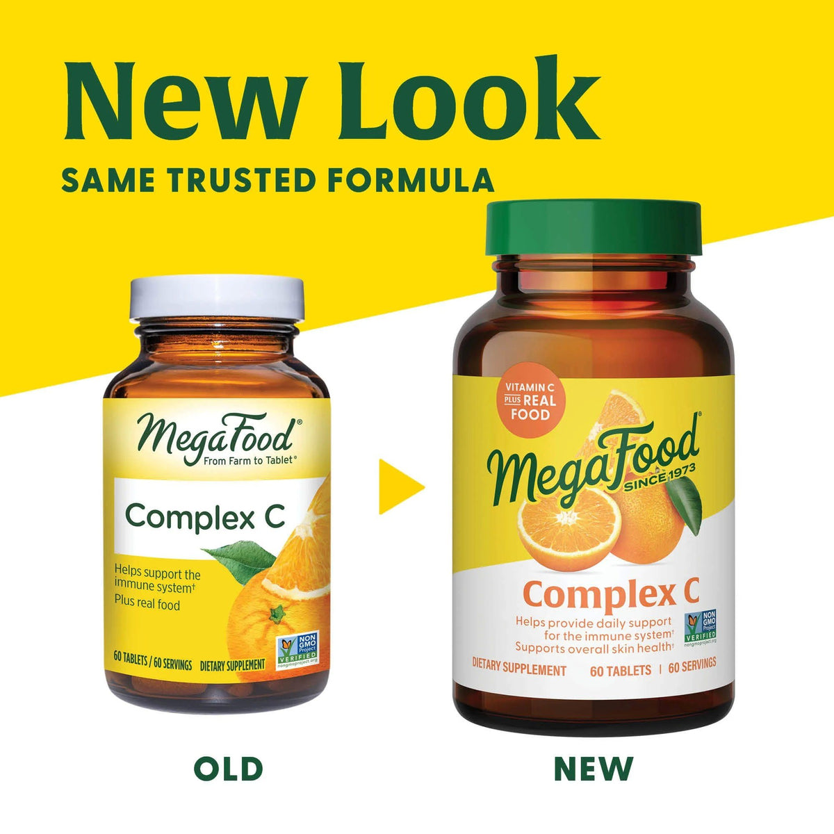 MegaFood Complex C 60 Tablet