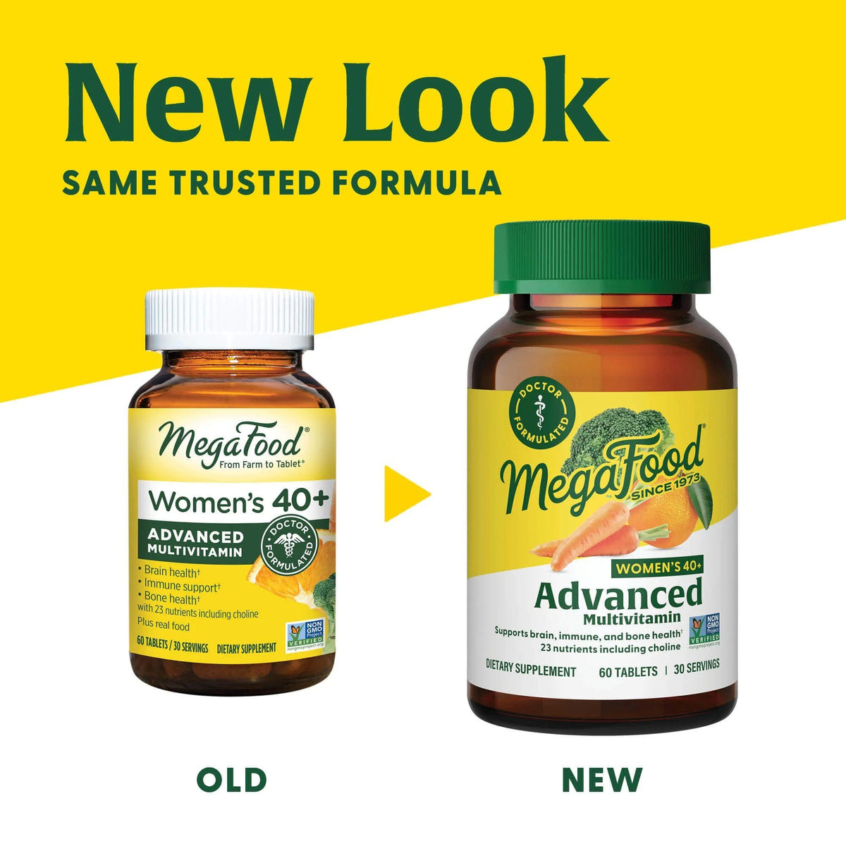 MegaFood Multi for Women 40+ 60 Tablet