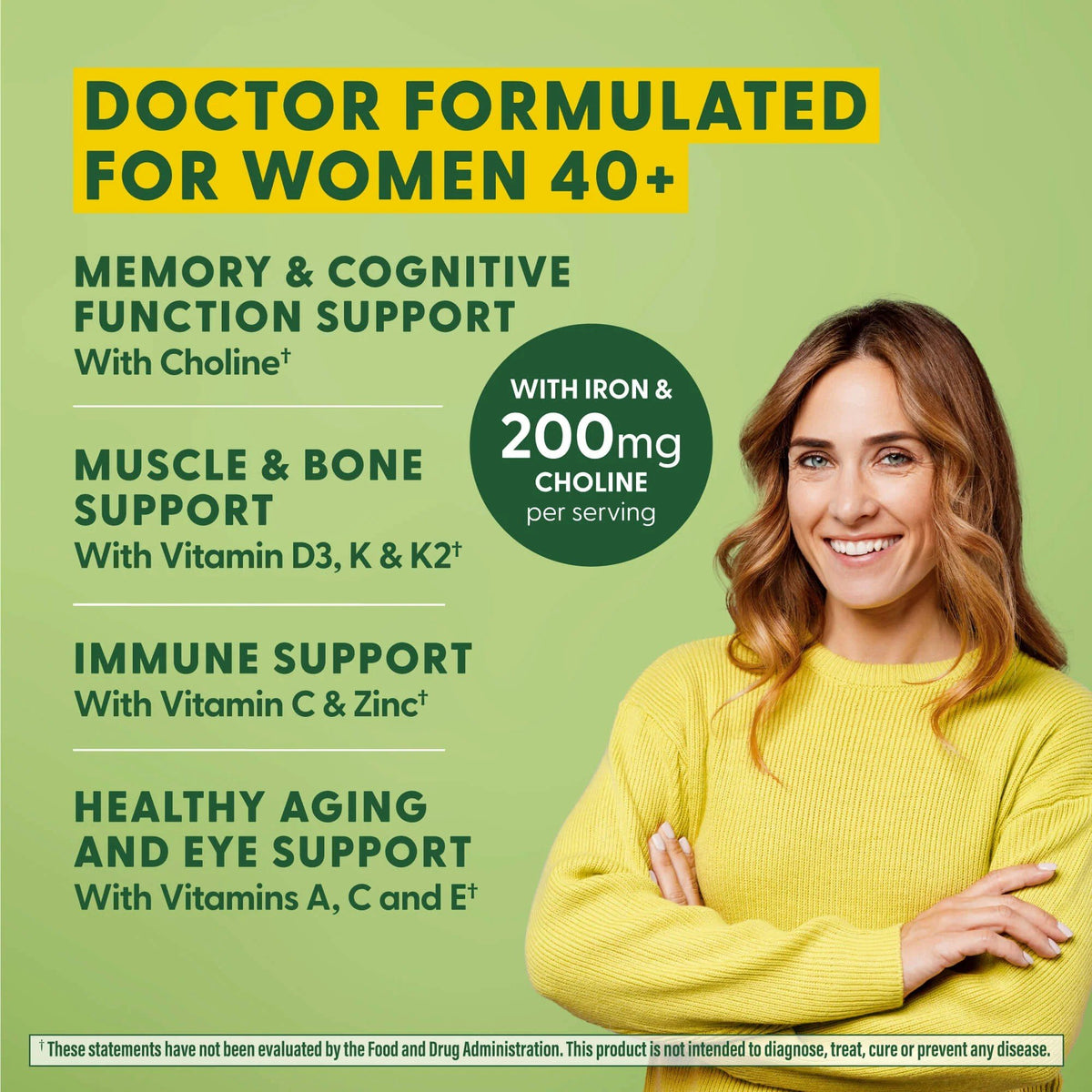 MegaFood Multi for Women 40+ 120 Tablet