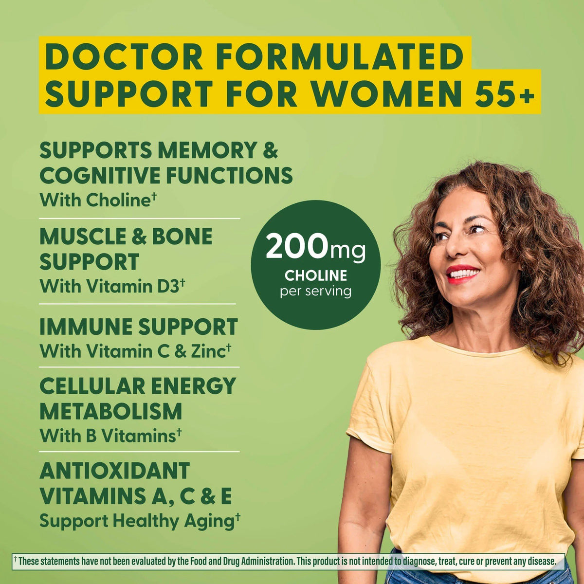 MegaFood Women&#39;s 55+ Advanced Multivitamin 120 Tablet