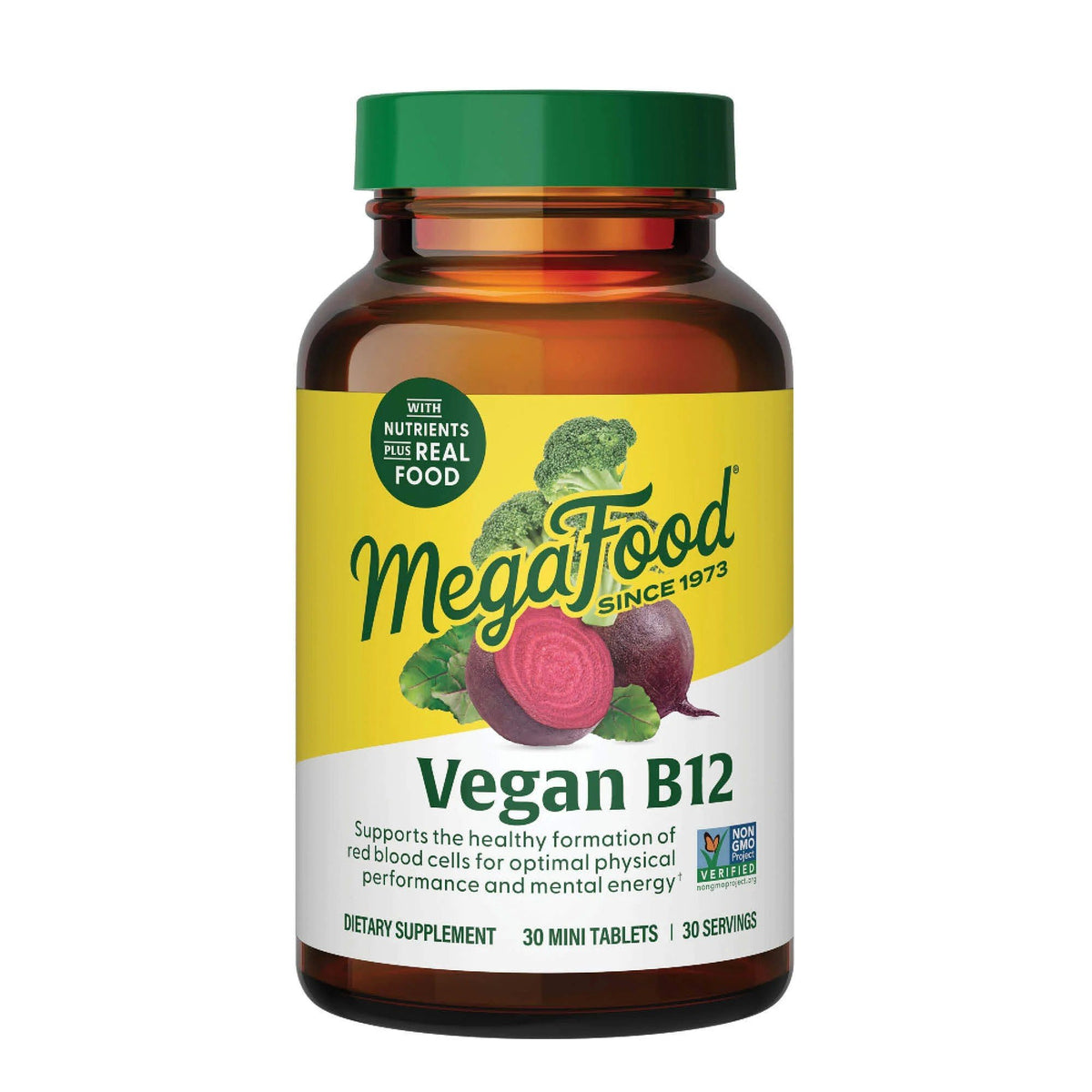 MegaFood Vegan B12 30 Tablet