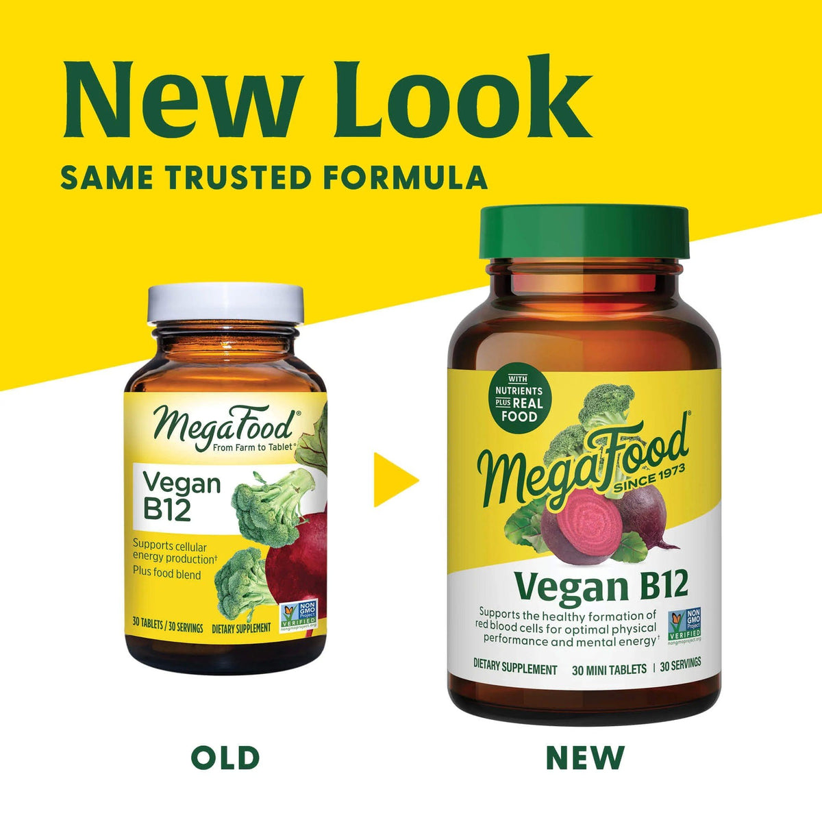 MegaFood Vegan B12 30 Tablet