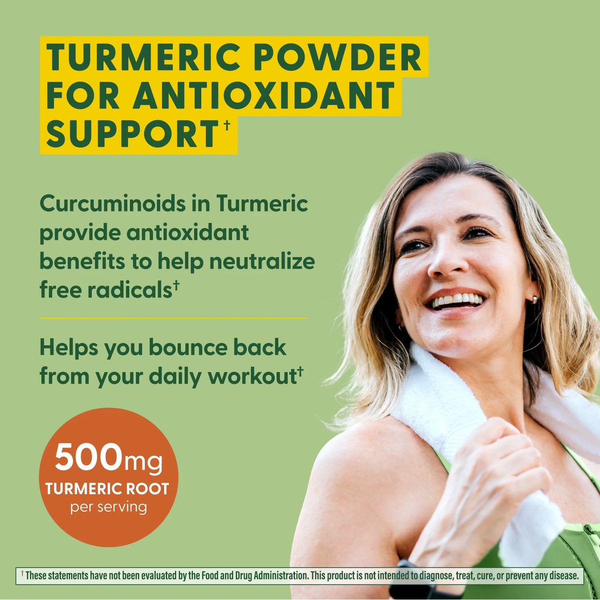 MegaFood Daily Turmeric Nutrient Booster Powder 2.08 oz Powder