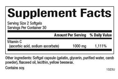 Natural Factors Liposomal Vitamin C 60 Softgel