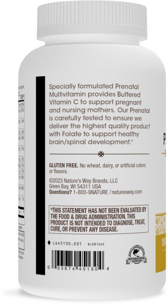 Nature&#39;s Way Prenatal Complete 180 Capsule