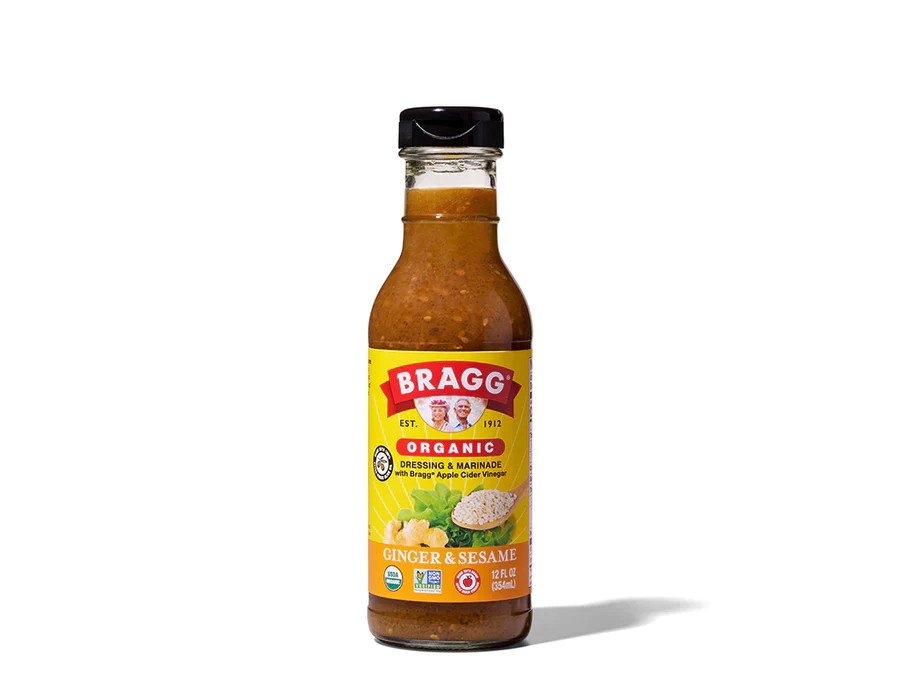Bragg Ginger & Sesame Organic Salad Dressing 12 oz Liquid