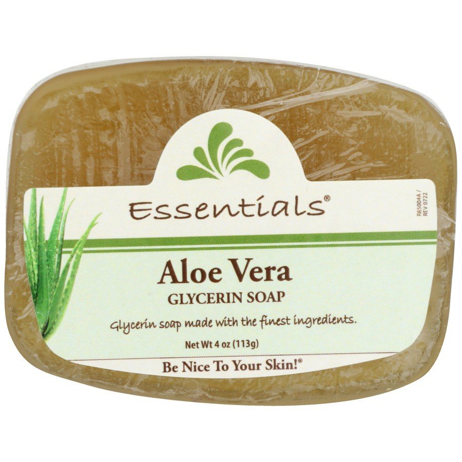 Clearly Natural Soap (Glycerine)-Aloe Vera 4 oz Bar Soap