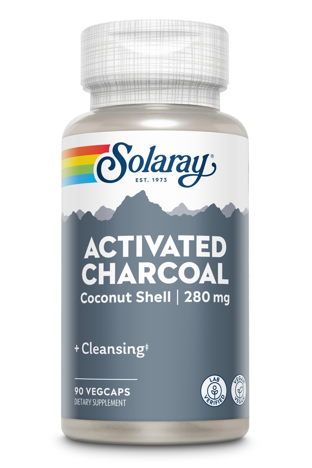 Solaray Activated Charcoal 280mg 90 Capsule