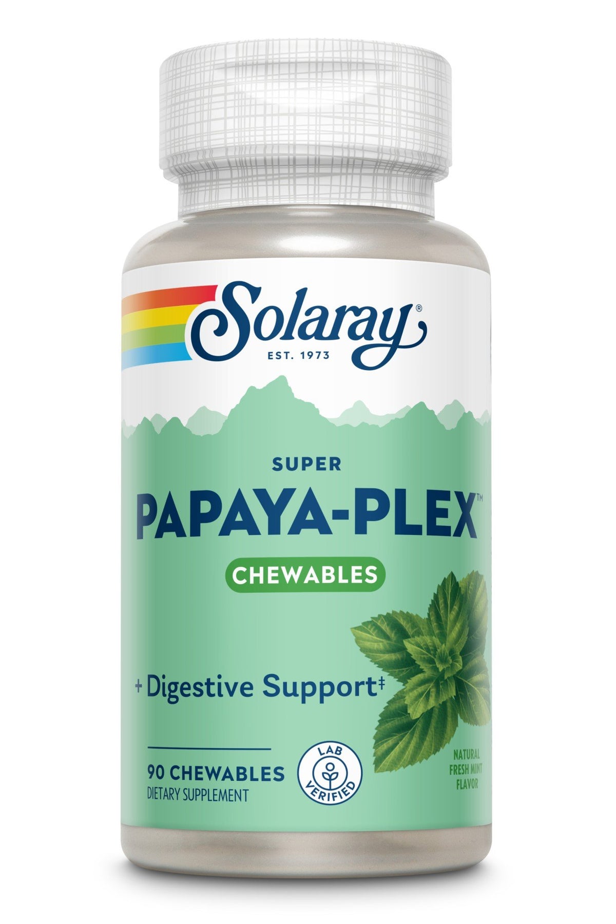 Solaray Super Papaya-Plex 90 Chewable