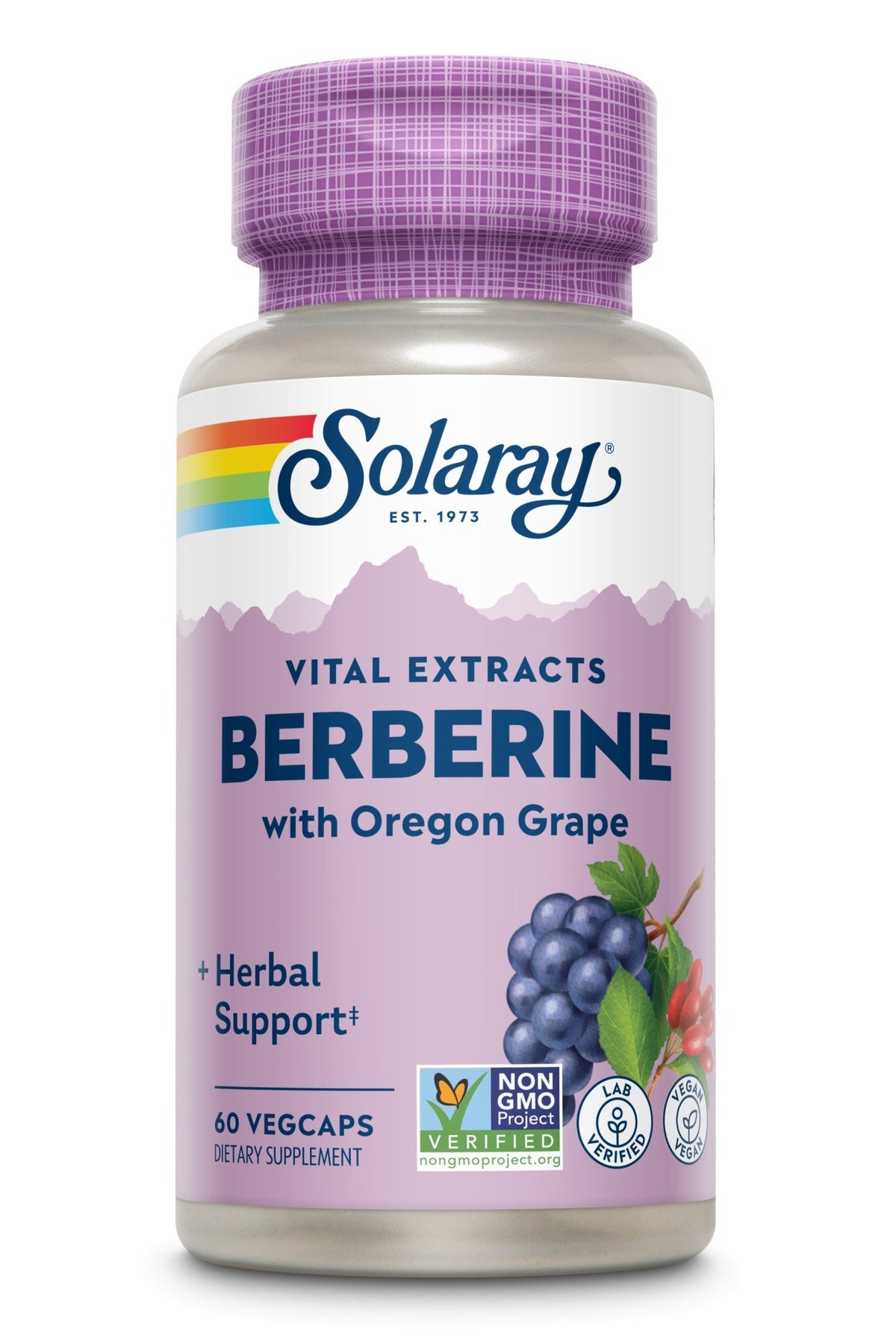 Solaray Advance Formula Berberine 60 VegCap