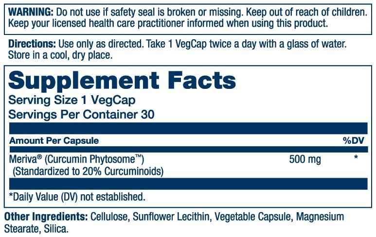 Solaray Prosorb Turmeric 29x V 30 VegCap