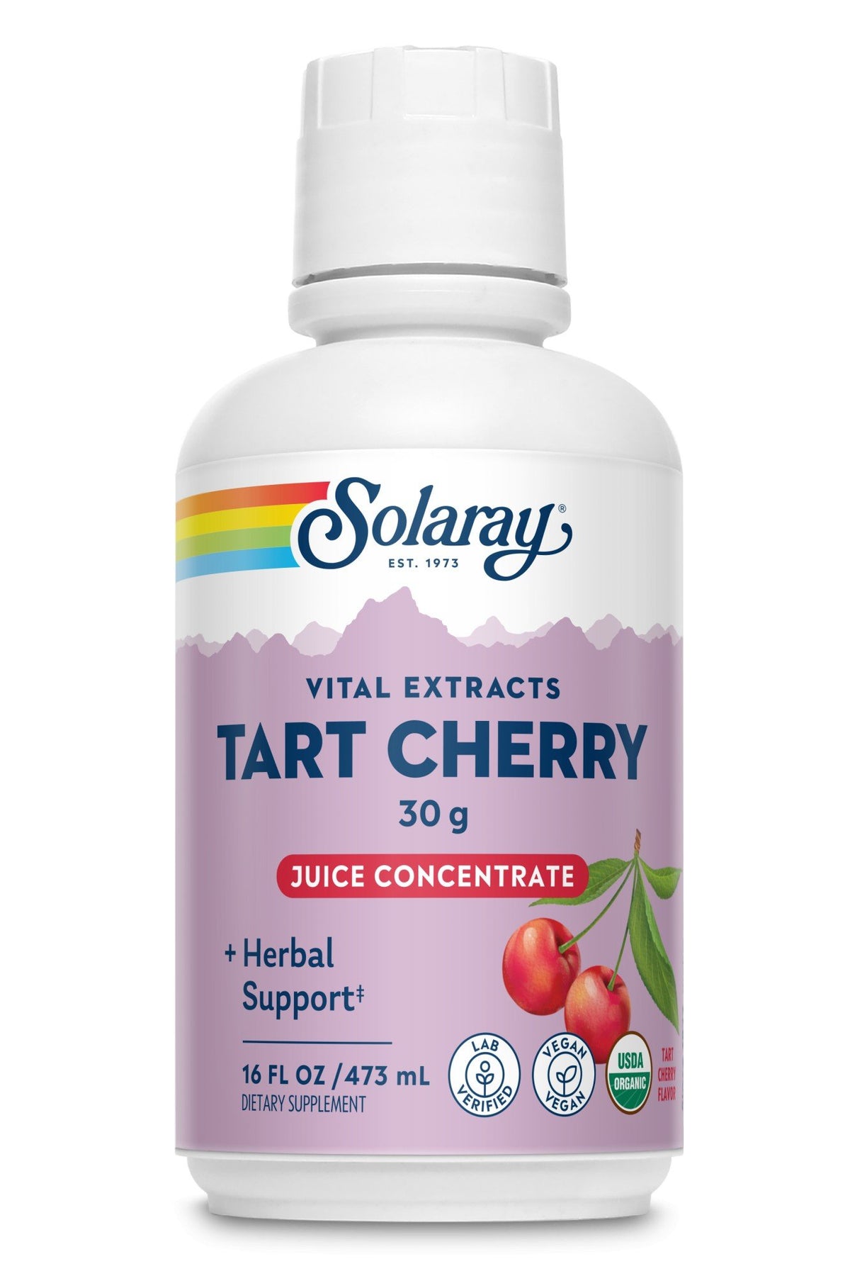 Solaray Tart Cherry Juice Organic 16 oz Liquid