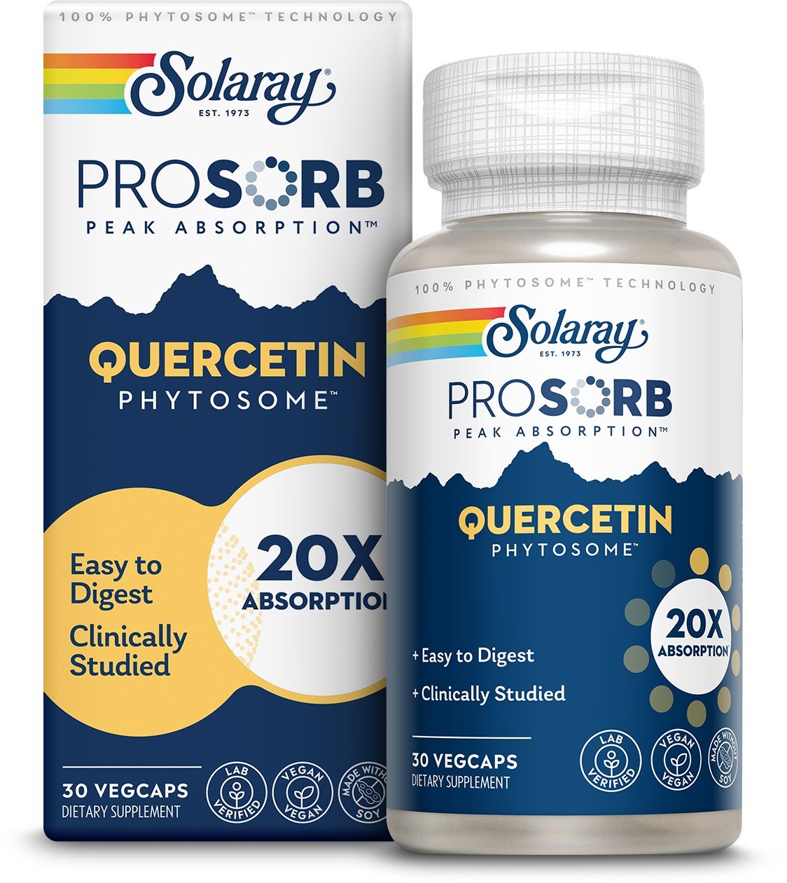 Solaray Prosorb Quercetin 20x V 30 VegCap