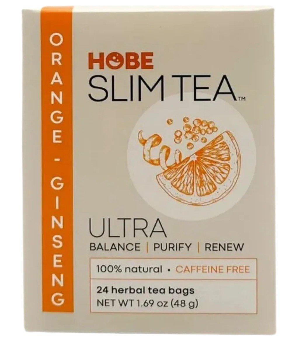 Hobe Labs UltraSlim /Orange Gionseng Tea 24 Bag