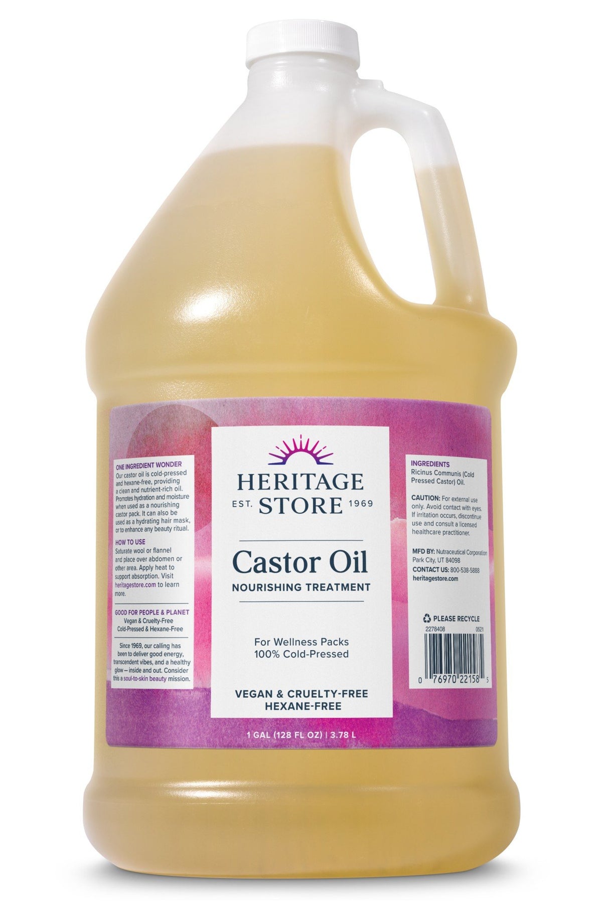 Heritage Store Castor Oil 1 gallon Oil