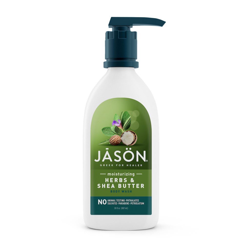 Jason Natural Cosmetics Moisturizing Herbs &amp; Shea Butter Body Wash 30 oz. Liquid