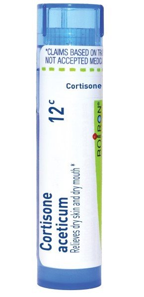 Boiron Cortisone Aceticum 12C Homeopathic Single Medicine For First Aid 80 Pellet