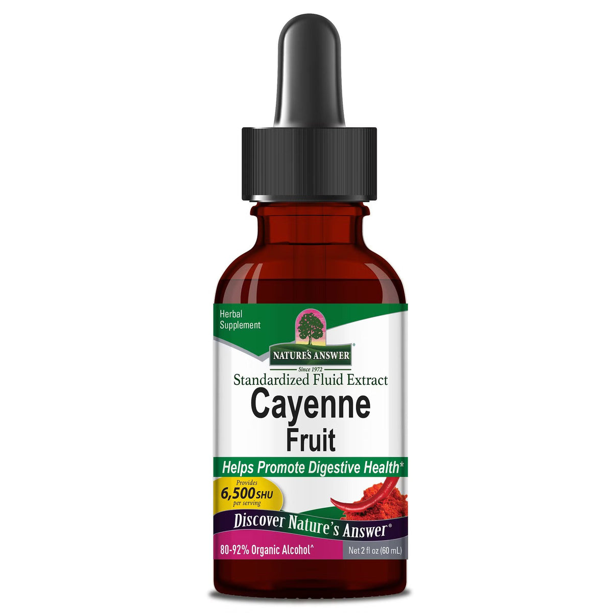 Nature's Answer Cayenne Fruit 2 oz Liquid