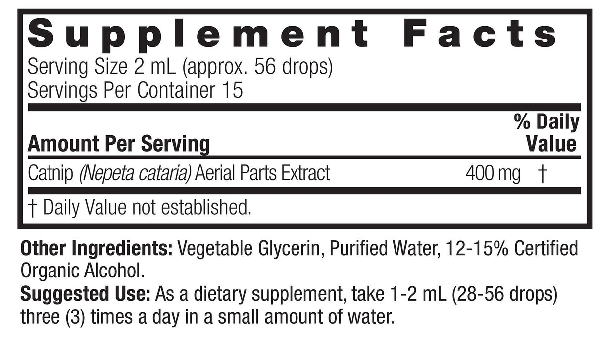 Nature&#39;s Answer Catnip Extract 1 oz Liquid
