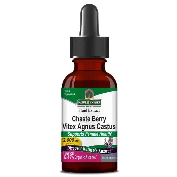 Nature's Answer Chaste Berry Vitex Agnus Castus 1 oz Liquid