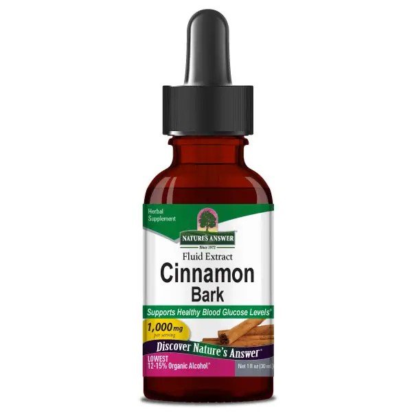 Nature&#39;s Answer Cinnamon Bark Extract 1 oz Liquid