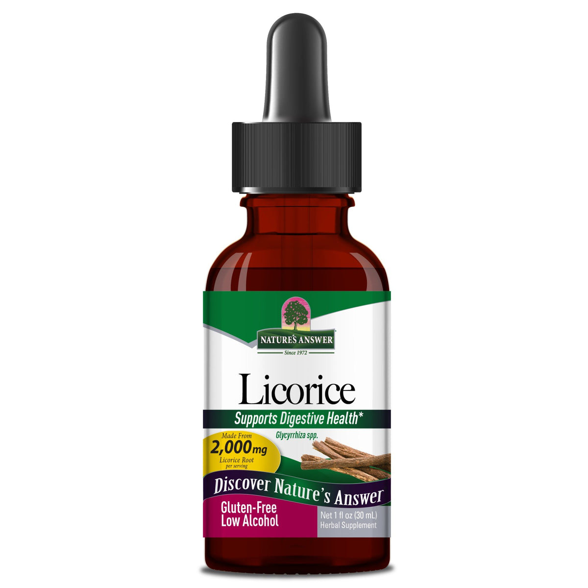 Nature's Answer Licorice Root Extract 1 oz Liquid