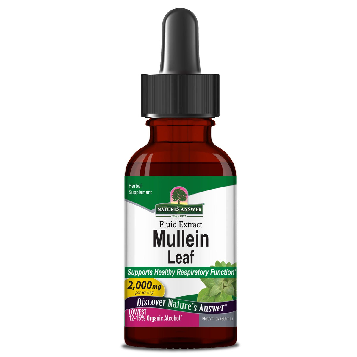 Nature's Answer Mullein Leaf Extract 1 oz Liquid