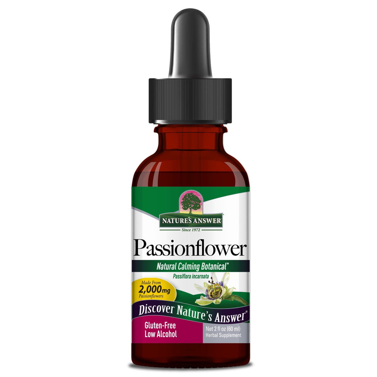 Nature's Answer Passionflower Extract 2 oz Liquid